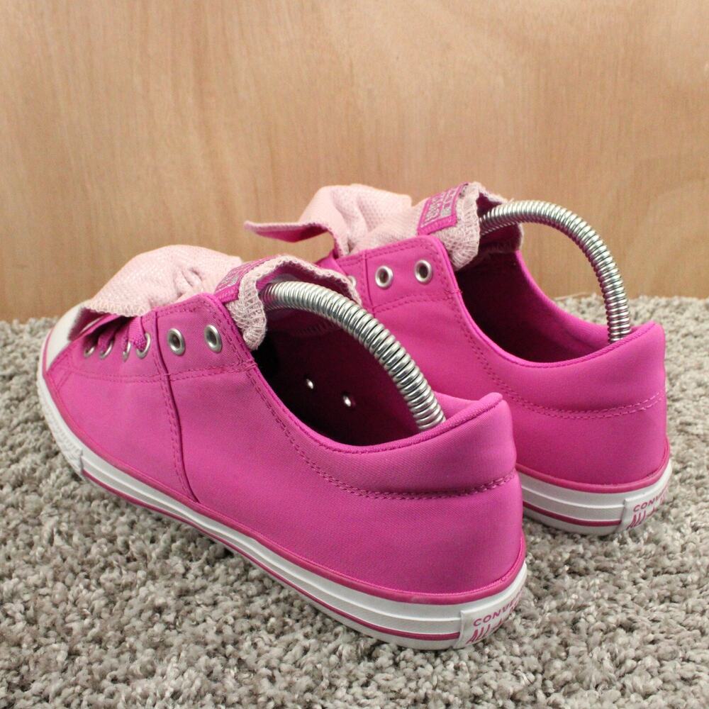 Converse Pink Sneakers Junior 6 Low Top Canvas Lace Up - Picture 7 of 12